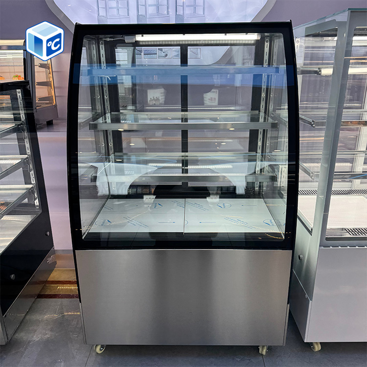 Case Fans - Двухуровневый коммерческий холодильник-витрина для тортов с