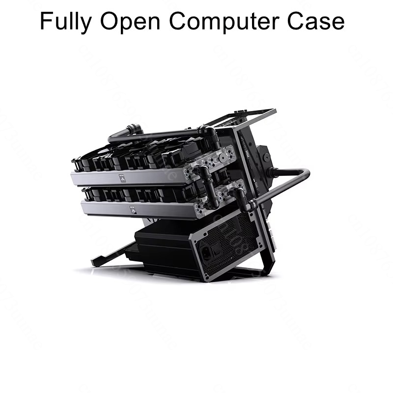 Aluminum Open Frame Test Bench Water Cooling - B-CE-X Открытый корпус для водяного охлаждения,