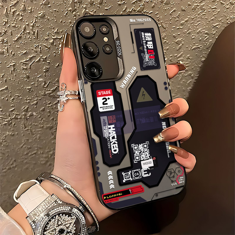 Matte Pc Case - Креативный чехол Hacker Mecha для Samsung