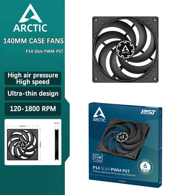 ARCTIC P14 Slim PWM PST – комп – обзор и цена Case Fan Controller