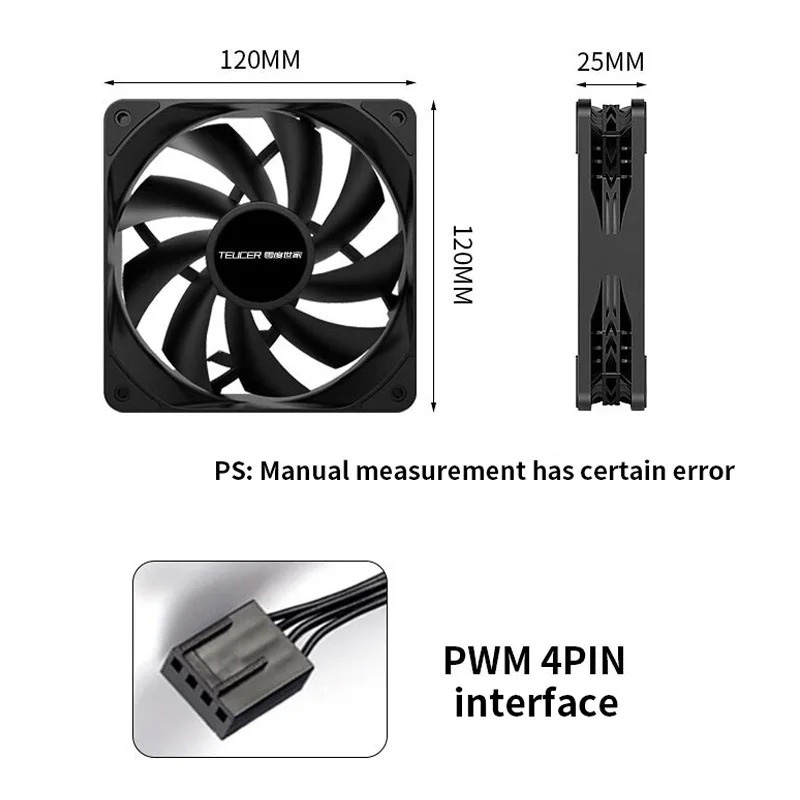 Вентилятор шасси Teucer 12 см, – обзор и цена Case Fan Controller