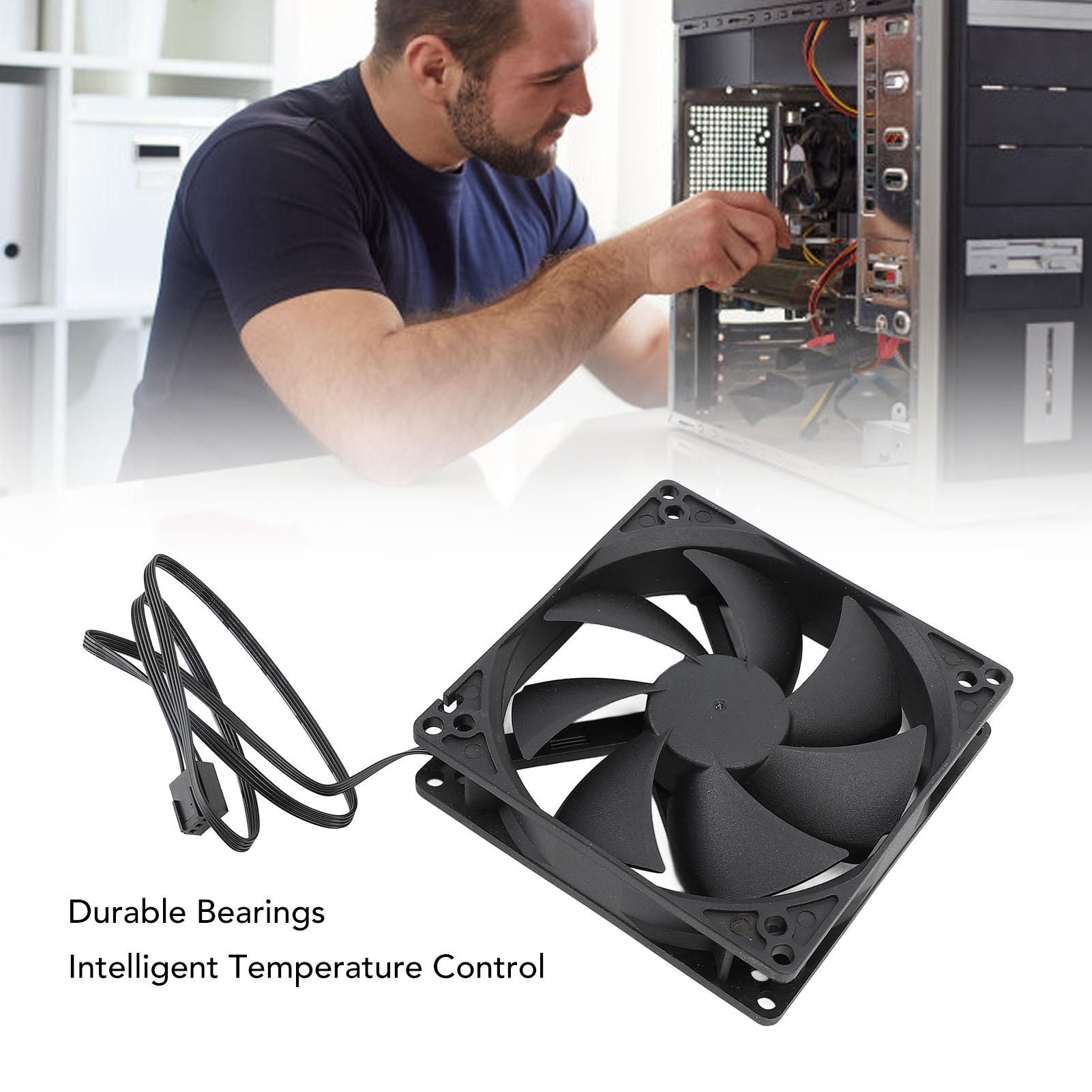 100 мм вентилятор для корпуса  – обзор и цена Case Fan Controller