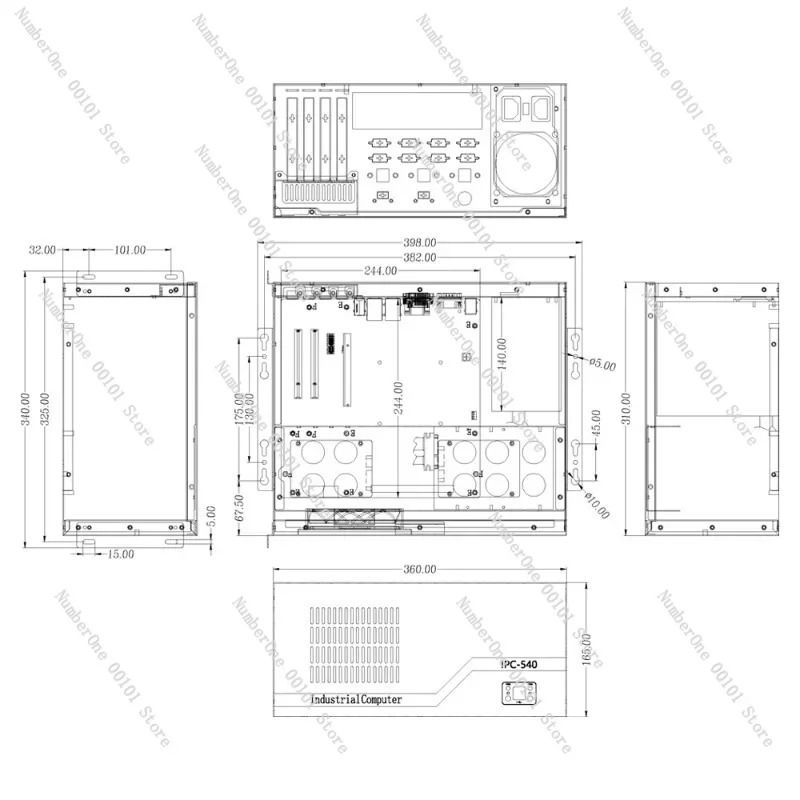Компактный настенный корпус дл – обзор и цена Atx Case
