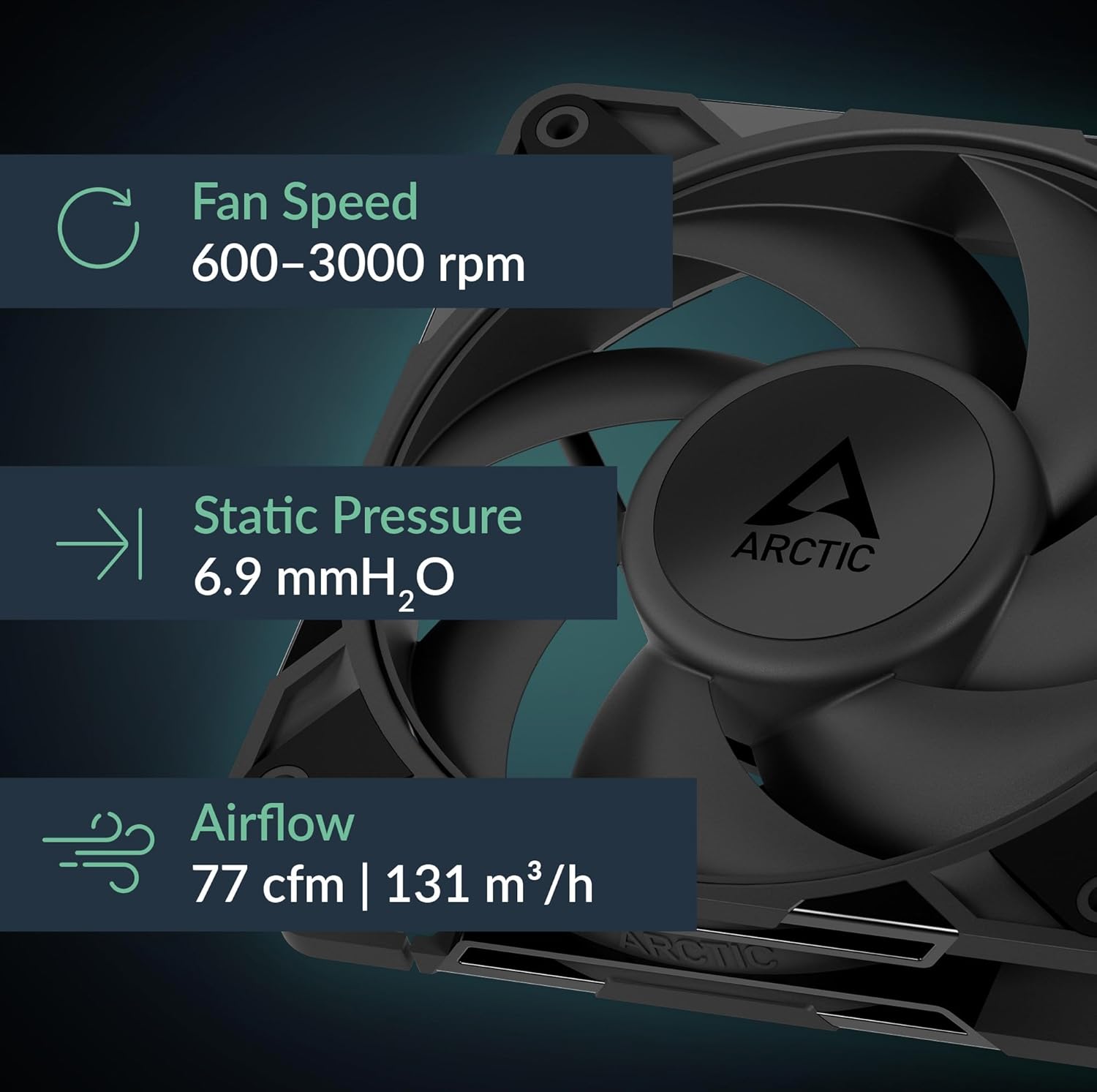 ARCTIC P12 Pro Настольный комп – обзор и цена Case Fan Controller